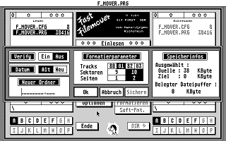 Fast Filemover atari screenshot